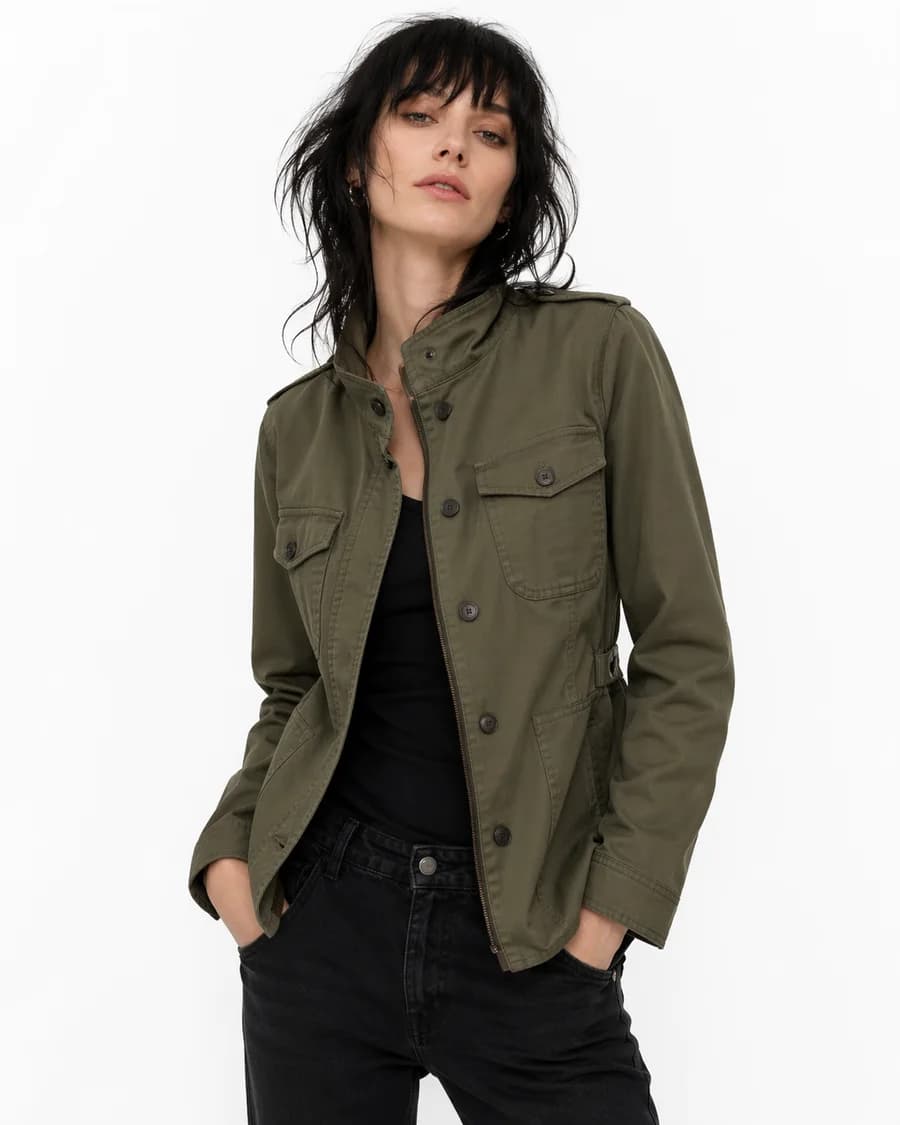 Rogue Utility Combat Jacket — Olive